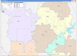 Color Cast Map Example