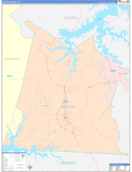 Clinton County, KY Zip Code Map