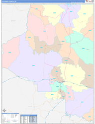 Coconino County, AZ Zip Code Map