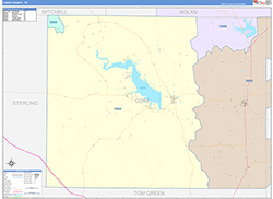Color Cast Map Example