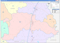 Color Cast Map Example