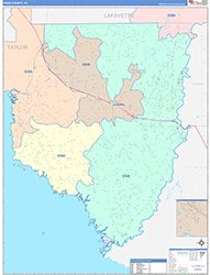 Color Cast Map Example