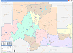 Color Cast Map Example