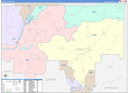 Color Cast Map Example