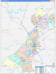 Color Cast Map Example