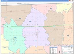 Color Cast Map Example