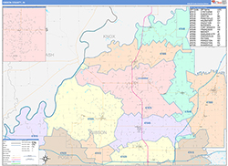 Color Cast Map Example