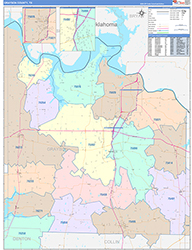 Color Cast Map Example