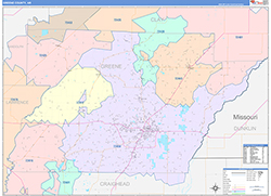 Color Cast Map Example