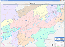 Color Cast Map Example