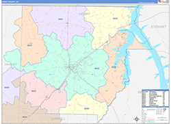 Color Cast Map Example