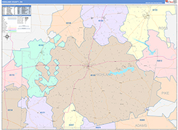 Color Cast Map Example