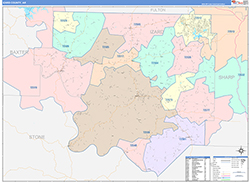Color Cast Map Example