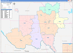 Color Cast Map Example