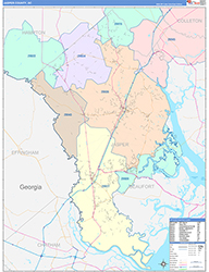 Color Cast Map Example