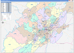 Color Cast Map Example