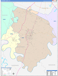 Color Cast Map Example