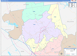 Color Cast Map Example