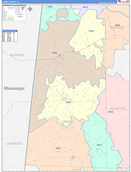 Color Cast Map Example