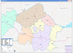 Color Cast Map Example