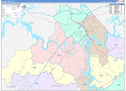 Color Cast Map Example