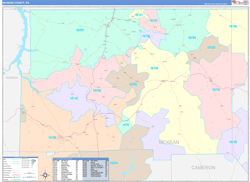 McKean County, PA Zip Code Map