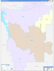 Mccone Color Cast<br>Wall Map