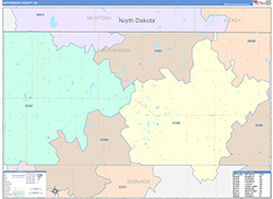 Mcpherson Color Cast<br>Wall Map
