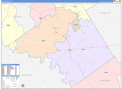Color Cast Map Example