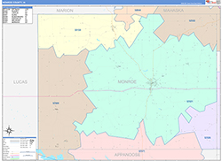 Color Cast Map Example