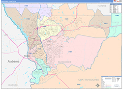 Color Cast Map Example