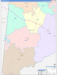 Color Cast Map Example