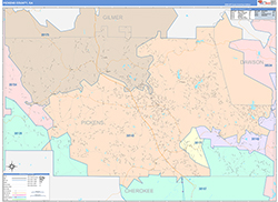 Color Cast Map Example