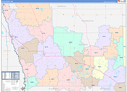 Color Cast Map Example