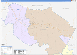 Color Cast Map Example