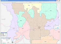 Color Cast Map Example