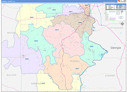 Color Cast Map Example