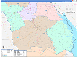 Color Cast Map Example