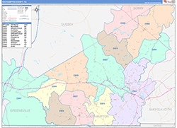 Color Cast Map Example
