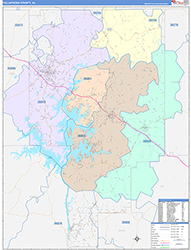Color Cast Map Example