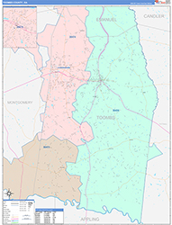 Color Cast Map Example