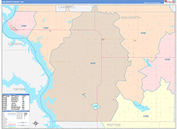 Color Cast Map Example