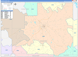 Color Cast Map Example