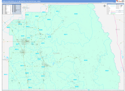 Visalia-Porterville Metro Area, CA Zip Code Maps - ZIPCodeMaps.com