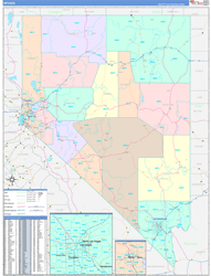 Nevada Zip Code Map