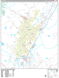Altoona Wall Map Premium Style 2026