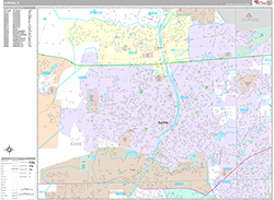 Aurora Wall Map Premium Style 2026