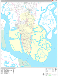 Brunswick Wall Map Premium Style 2026