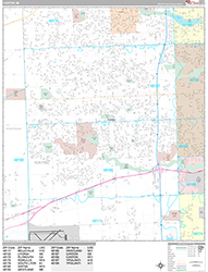 Canton Wall Map Premium Style 2026