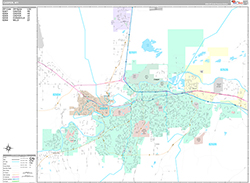Casper Wall Map Premium Style 2026